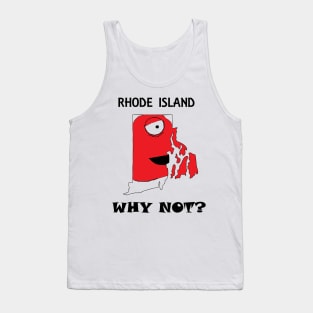 A funny map of Rhode Island 2 Tank Top